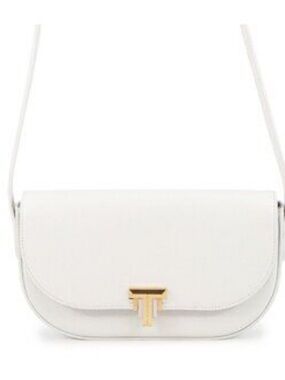 TIFFANY&Co. T-Deco Shoulder Bag White Leather- Brand new without tags